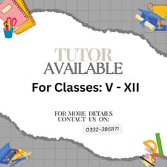 Tuition available for Class 5-12