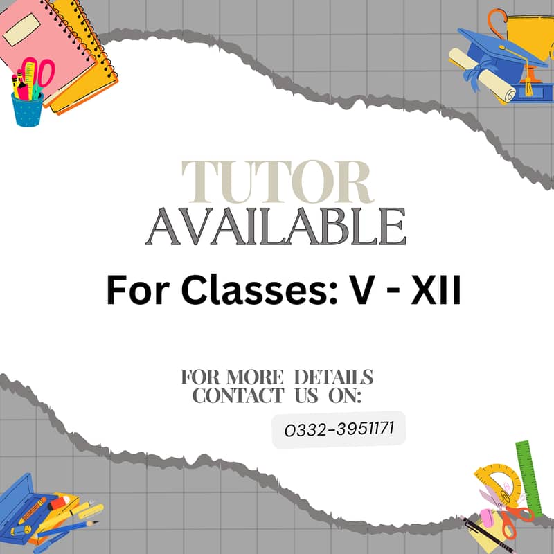 Tuition available for Class 5-12 0