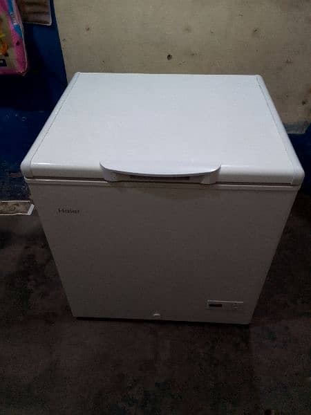 Haier D freezer one door condition full new warranty 9 years 11 month 0