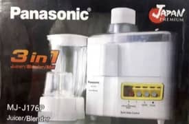 Japan Panasonic Juicer Set 3 in 1 | Delivery Available