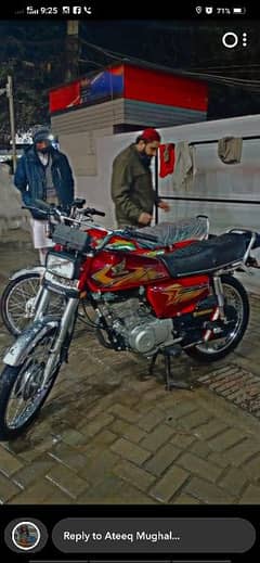 Honda 125 for sale 10 by 9 conditions urgent sale