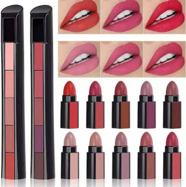 5 In 1 Lipstick Pen Huda Beauty Nude Shades 1