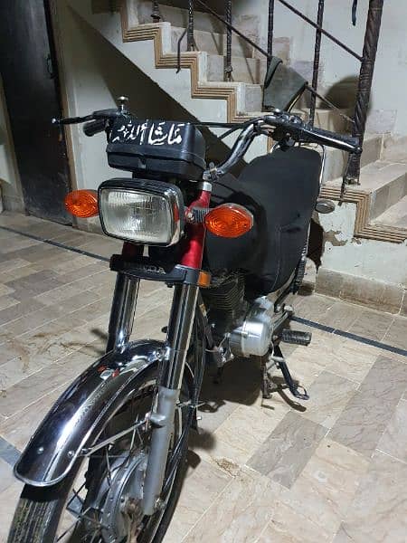 Honda CG 125 2022 Karachi Number 5