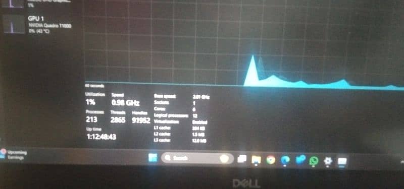 Dell precision 5540 i7 9th gen with 4gb latest  card 4