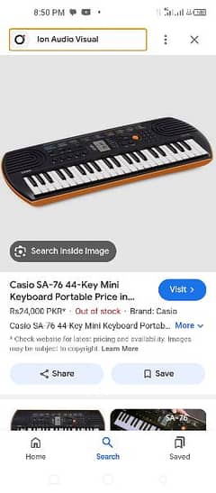 Casio S A 76