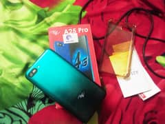 itel A25 pro ram 2 gb ROM 32gb box and charging cable sath ha