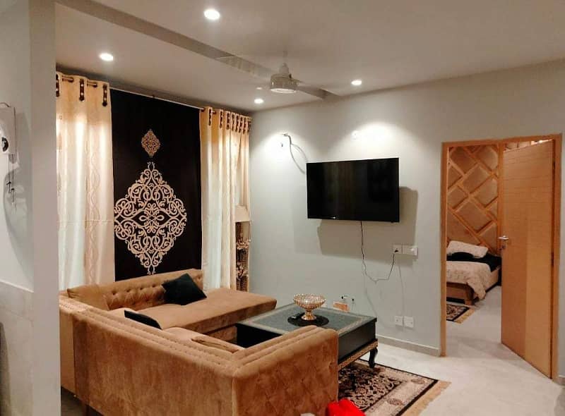 One Bed Room fully furnished apartment available for Rent in E-11/1 5