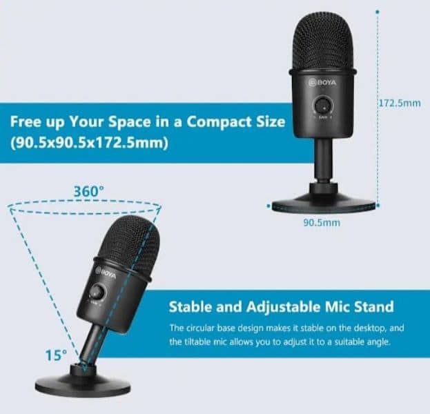 Boya Mic CM-3 Microphone 4