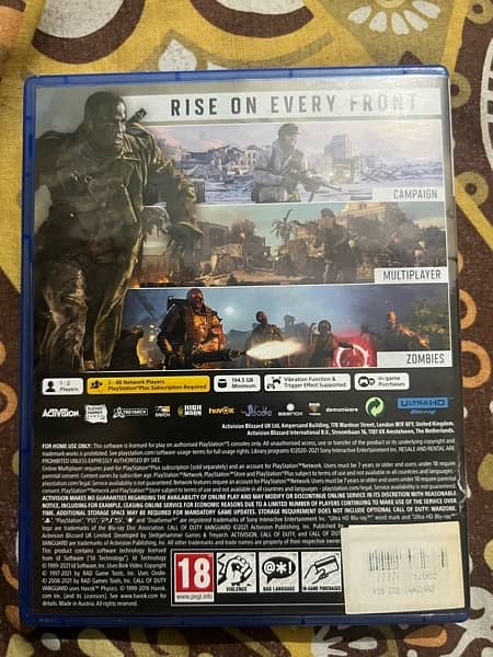 Call Of Duty Vangaurd PS 5 Game(sold) 1