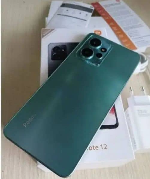 redmi note 12 with box and wranty 1