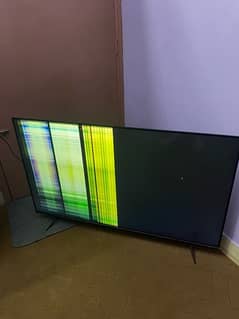 Tcl 55 inch led smart tv screen not break 0