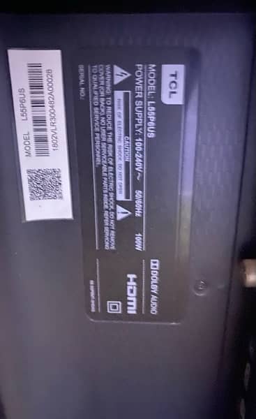 Tcl 55 inch led smart tv screen not break 3