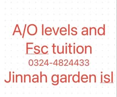 O/A level , fsc, university crash course tutor available