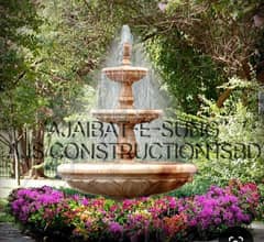 - A CLASS CONCRETE FOUNTAIN - BENCHES , CHARS , TABLE , TUFF PAVER ETC