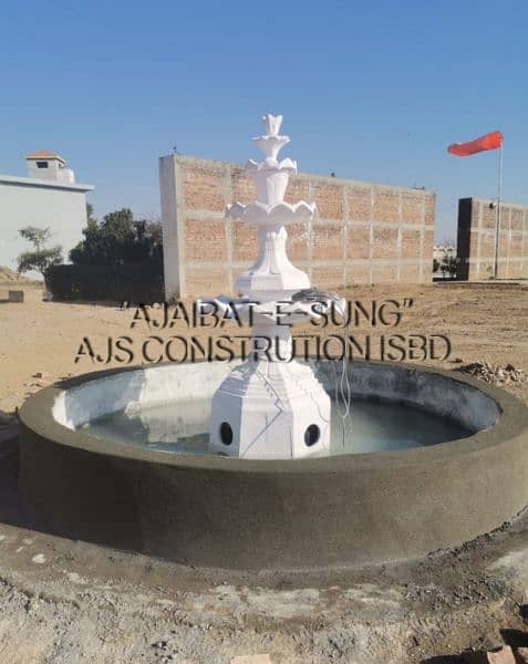 - A CLASS CONCRETE FOUNTAIN - BENCHES , CHARS , TABLE , TUFF PAVER ETC 4