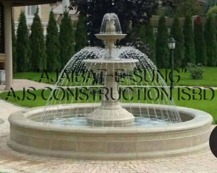 - A CLASS CONCRETE FOUNTAIN - BENCHES , CHARS , TABLE , TUFF PAVER ETC 5