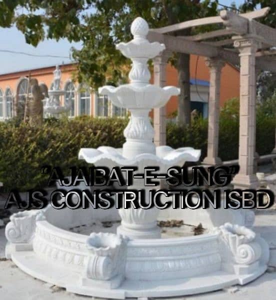 - A CLASS CONCRETE FOUNTAIN - BENCHES , CHARS , TABLE , TUFF PAVER ETC 6