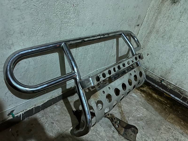 PROTECTOR BUMPER FOR JEEP/SUV PURE STEEL | CRASH GURAD / SAFE GUARD 2