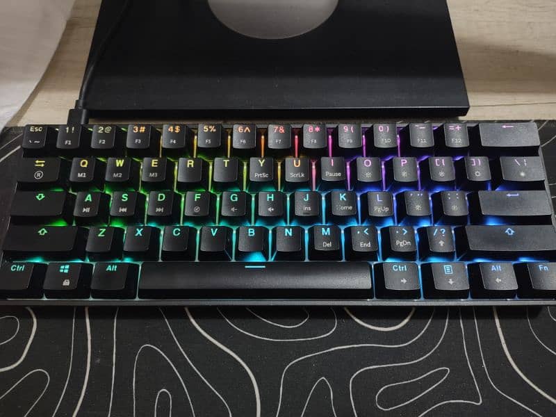 HK Gaming Gk61 optical rgb keyboard 0