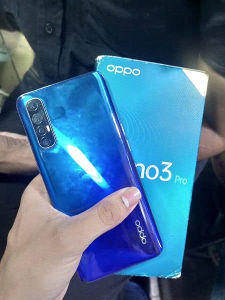 Oppo Reno 3 Pro New condition 8GB 256GB complete saman Pta approved 2