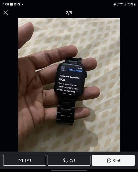 iWatch series 8 45mm with 100% health 1