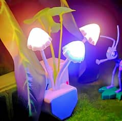 LED Sensor Mushrooms Night Light