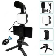 Video-Making Vlogging Kit with Microphone