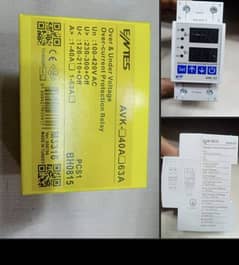 under and over voltage and current relay 0