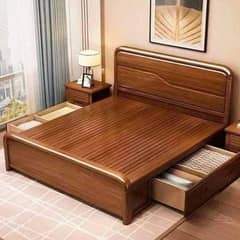 bed set/king size double bed/wooden bedroom set/bridal bedroom set