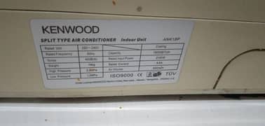 Kenwood 1.5 hot and cool ac. . almosy new just 3 months used