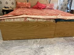 Lasani Wood Single Bed