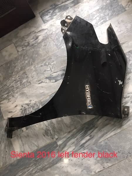 Toyota sienta left front fender 1