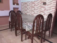 dining table and chairs