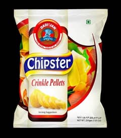 Chipster Crinkle Pellets Of Dadi Jan