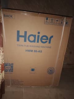 Haier washing machine new daba pak