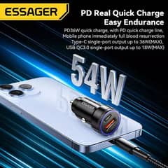 Car Charger Super Fast 54W