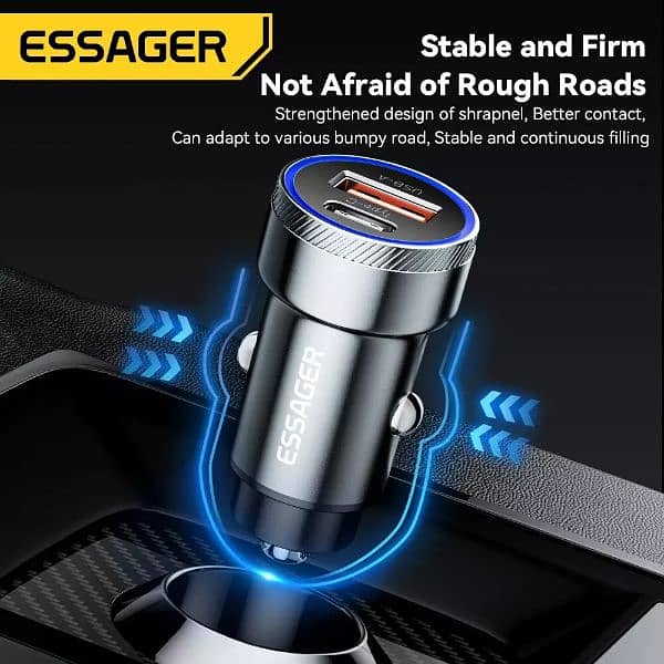 Car Charger Super Fast 54W 2