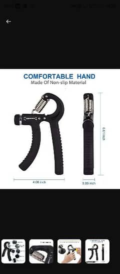 Adjustable Rubber Hand Gripper