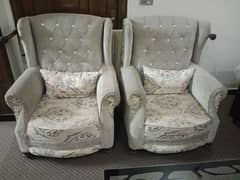 2 sofa set 5 seatr for sale 0