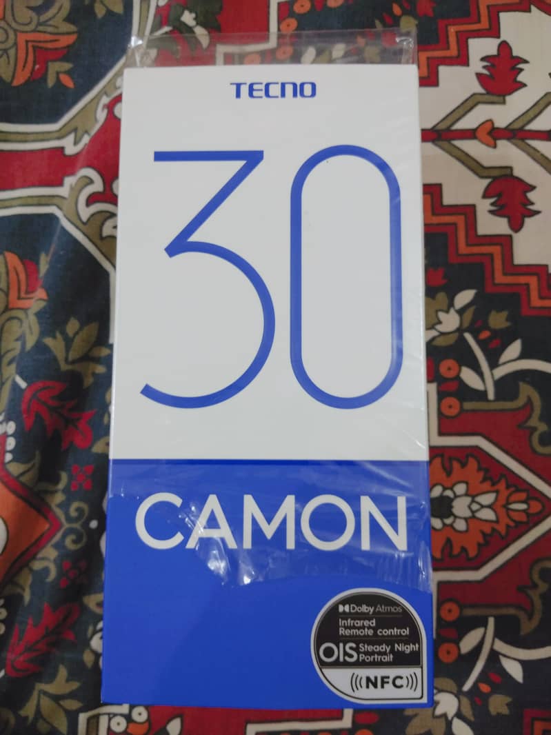 New Tecno Camon 30 - 12/256 GB - PTA Approved For Sale with Box Pack 2