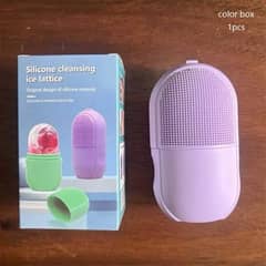 Silicone ice roller for natural skincare