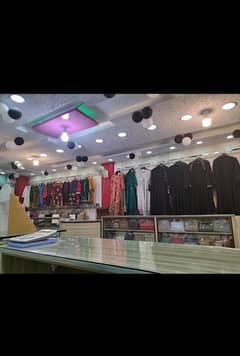 garments shop for sale