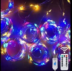 Led fairy lights 8 modes remote controlled 0