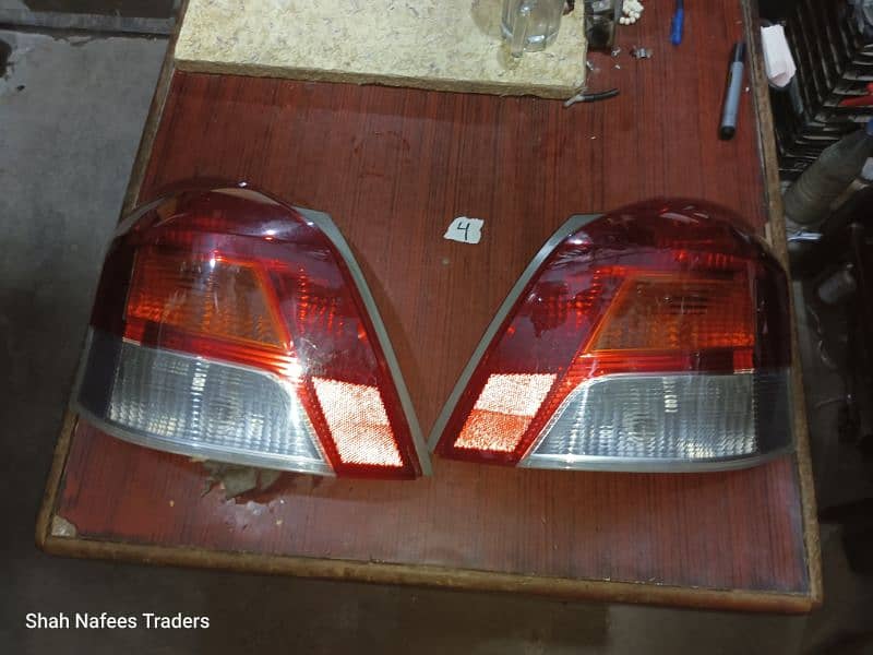 Toyota Vitz 2008-2010 Backlights - Toyota Vitz Ksp90 Backlights - Vitz 2