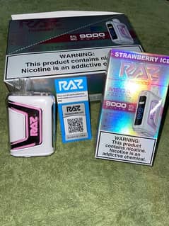 RAZ 9000 puff disposable pod. American imported best quality.