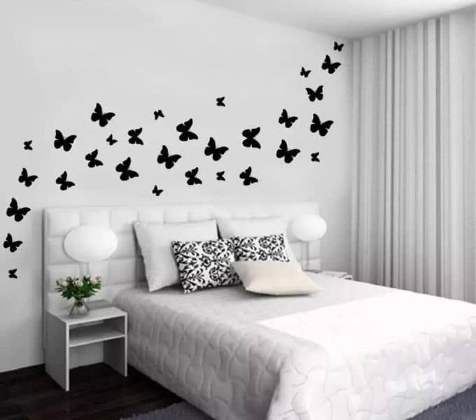 30 pcs butterfly wall art 2