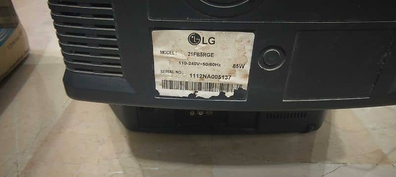 LG TV 21" 6