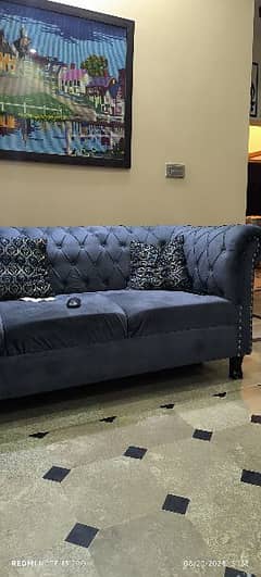 L shaped 6 seater sofa