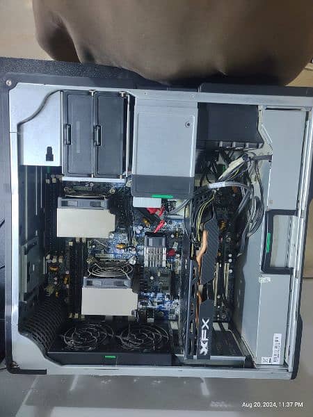 HP z600 with Rx590 8gb 3