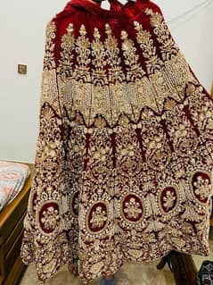 bridal lehnga heavy embroidery 0